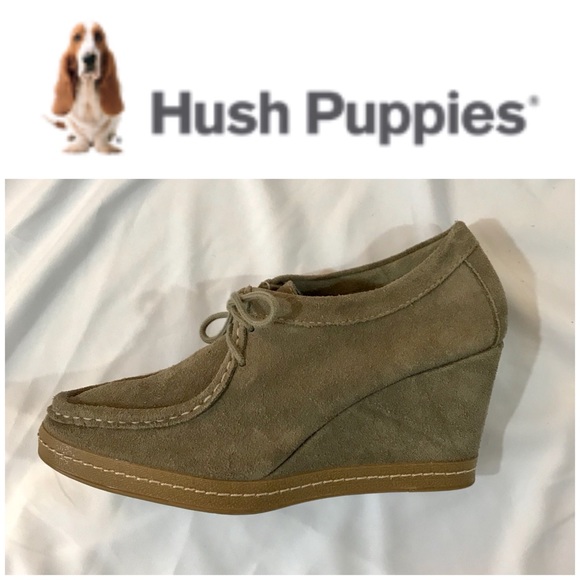 hush puppies wedge boots